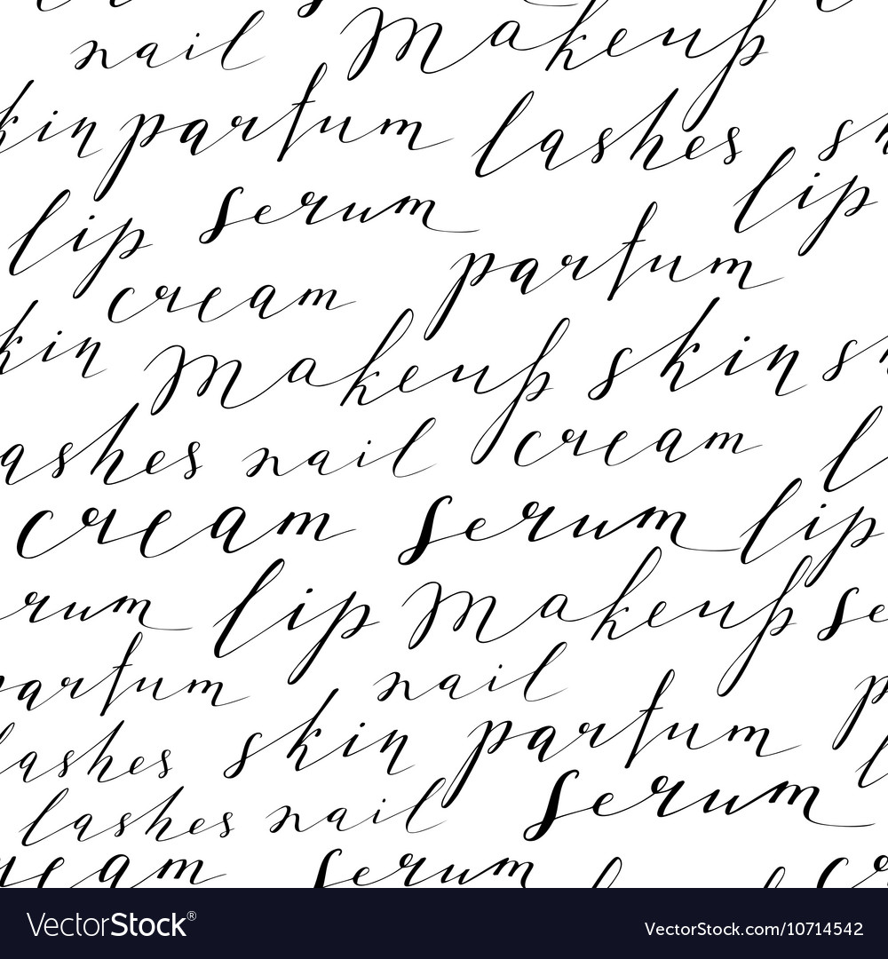 Beauty Script Pattern
