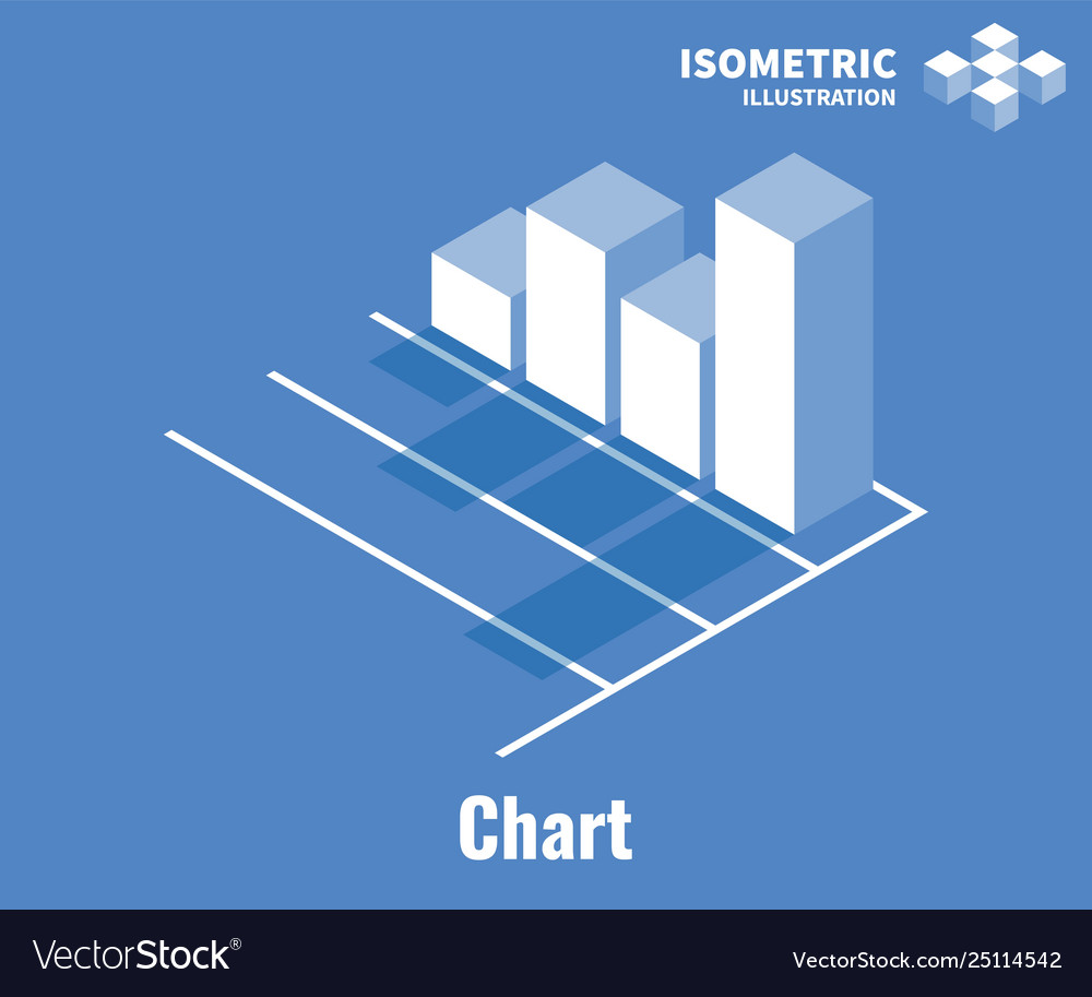 Chart icon growth diagram business infographics