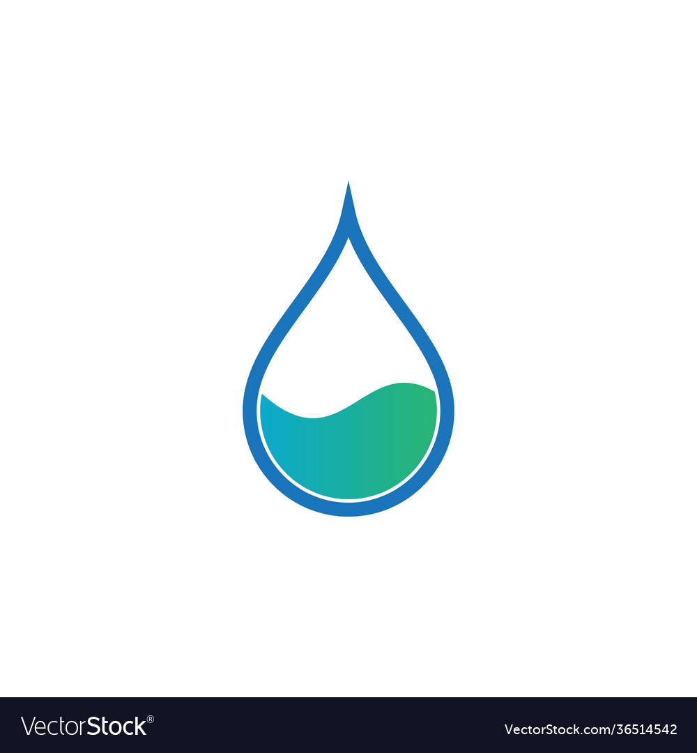 Water drop logo