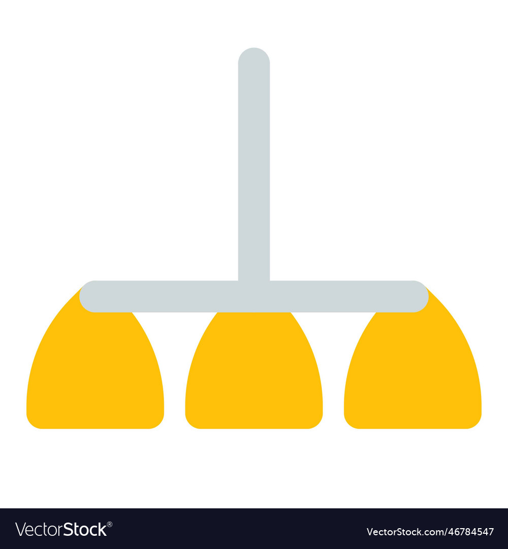 Stylish hanging lights for home decor Royalty Free Vector