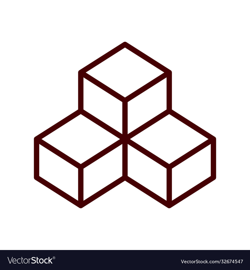 System part sketch icon isolated on background vector image System part sketch icon isolated on background