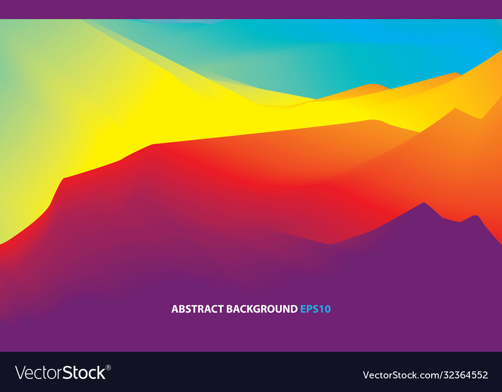 Abstract wavy background dynamic effect