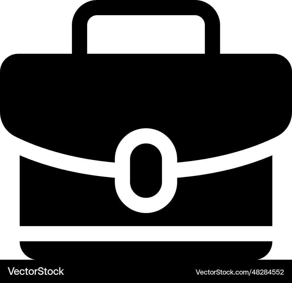 Briefcase icon Royalty Free Vector Image - VectorStock