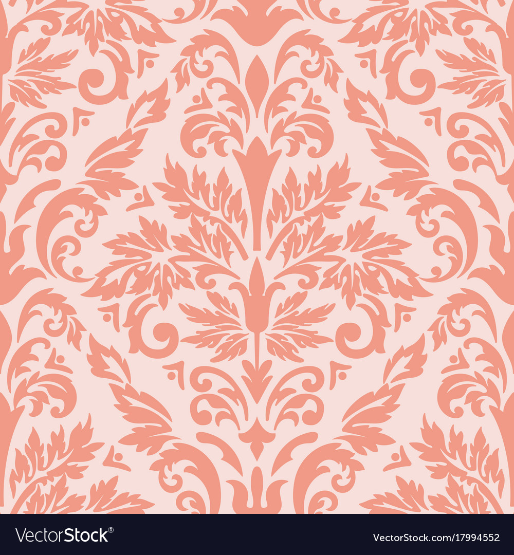 Damask seamless pattern element classical