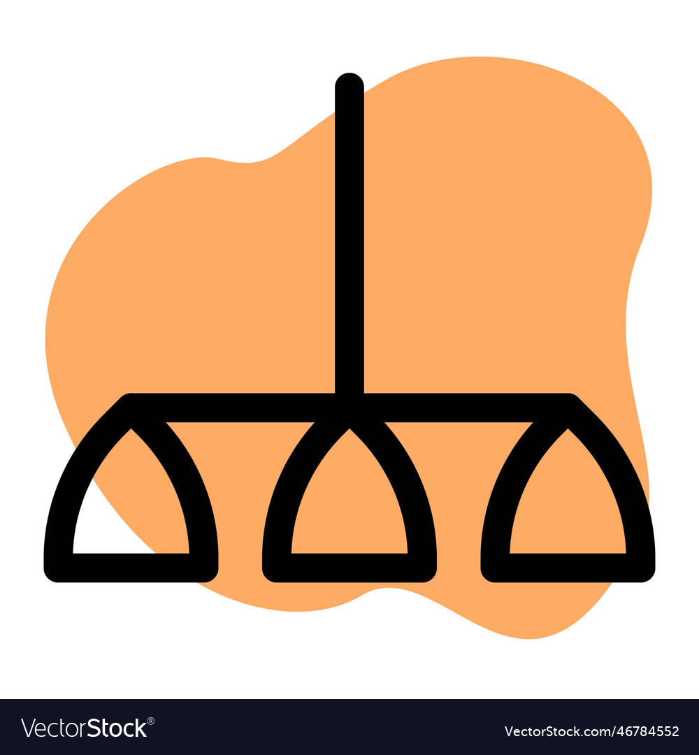 Stylish hanging lights for home decor Royalty Free Vector