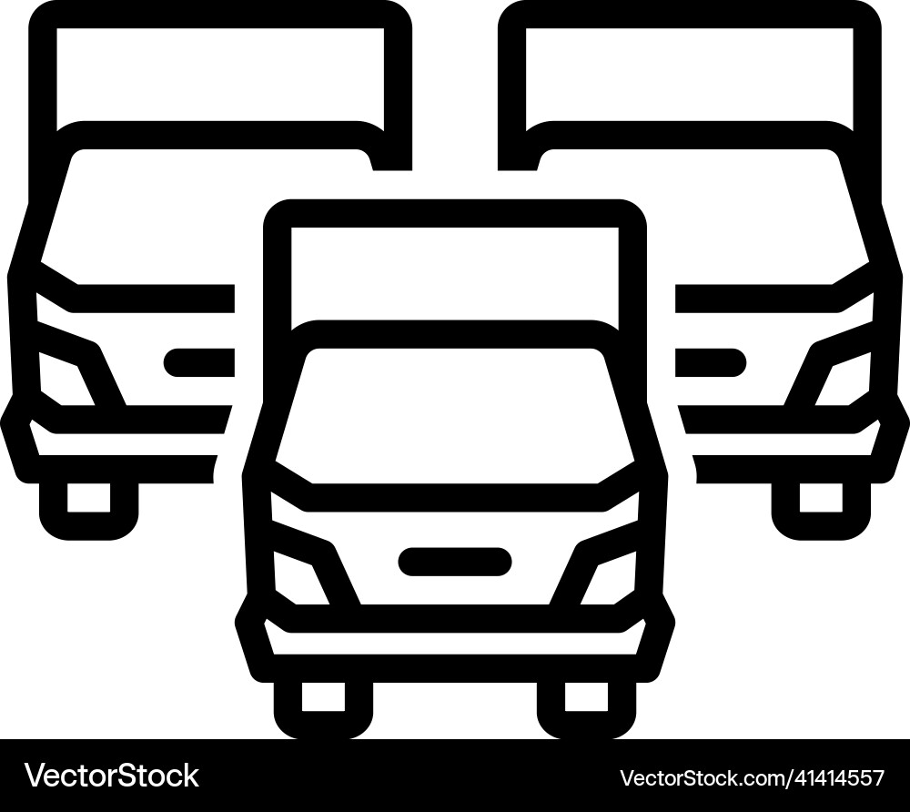 Trucks Royalty Free Vector Image - VectorStock