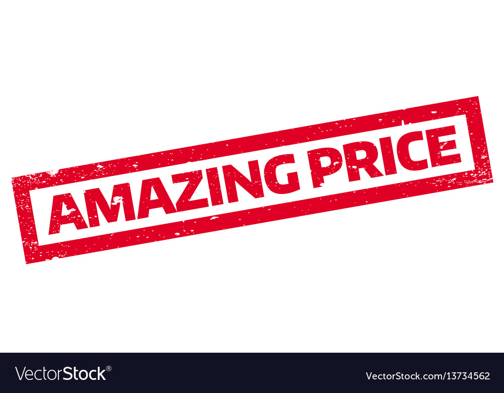 Amazing price rubber stamp Royalty Free Vector Image