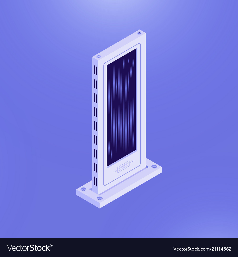 Bright design of database computer