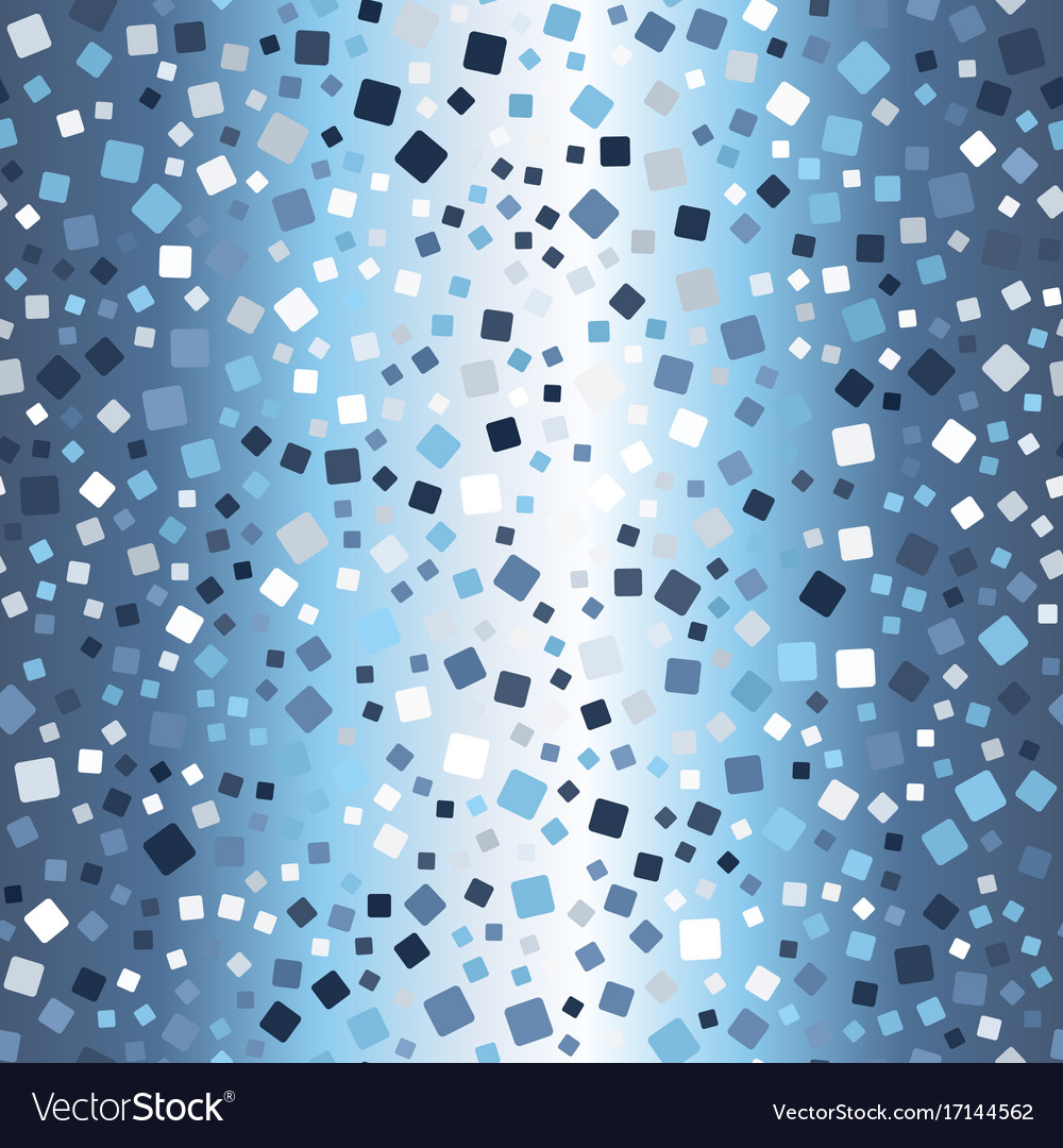 Glowing chaotic rounded square pattern seamless