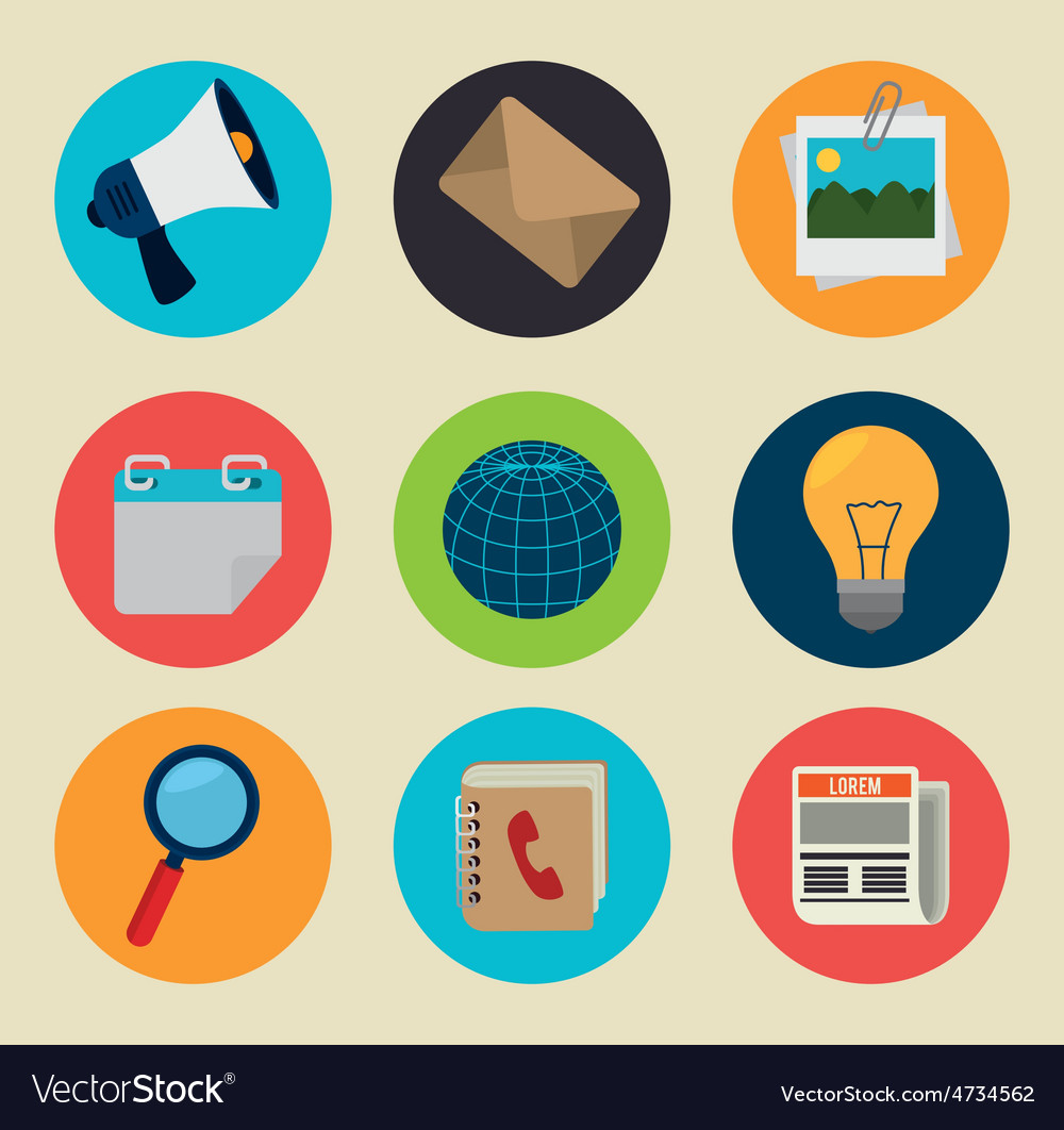 Marketing design Royalty Free Vector Image - VectorStock