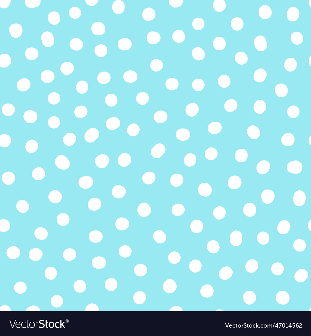 Seamless polka dots pattern abstract background vector image Seamless polka dots pattern abstract background