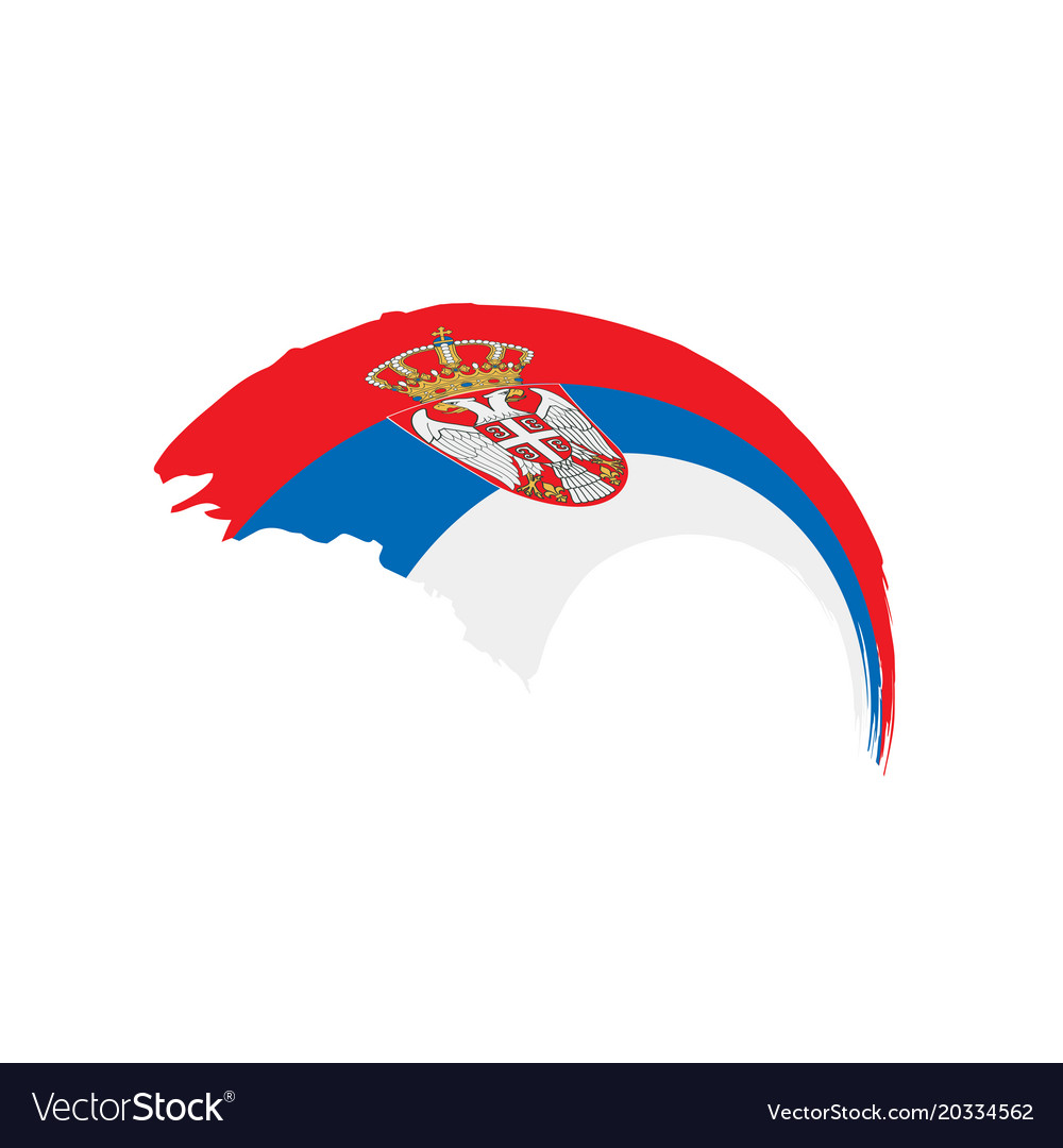 Флаг Сербии Раскраски