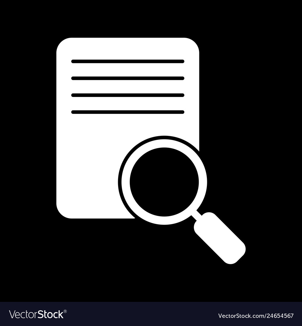 Document search icon