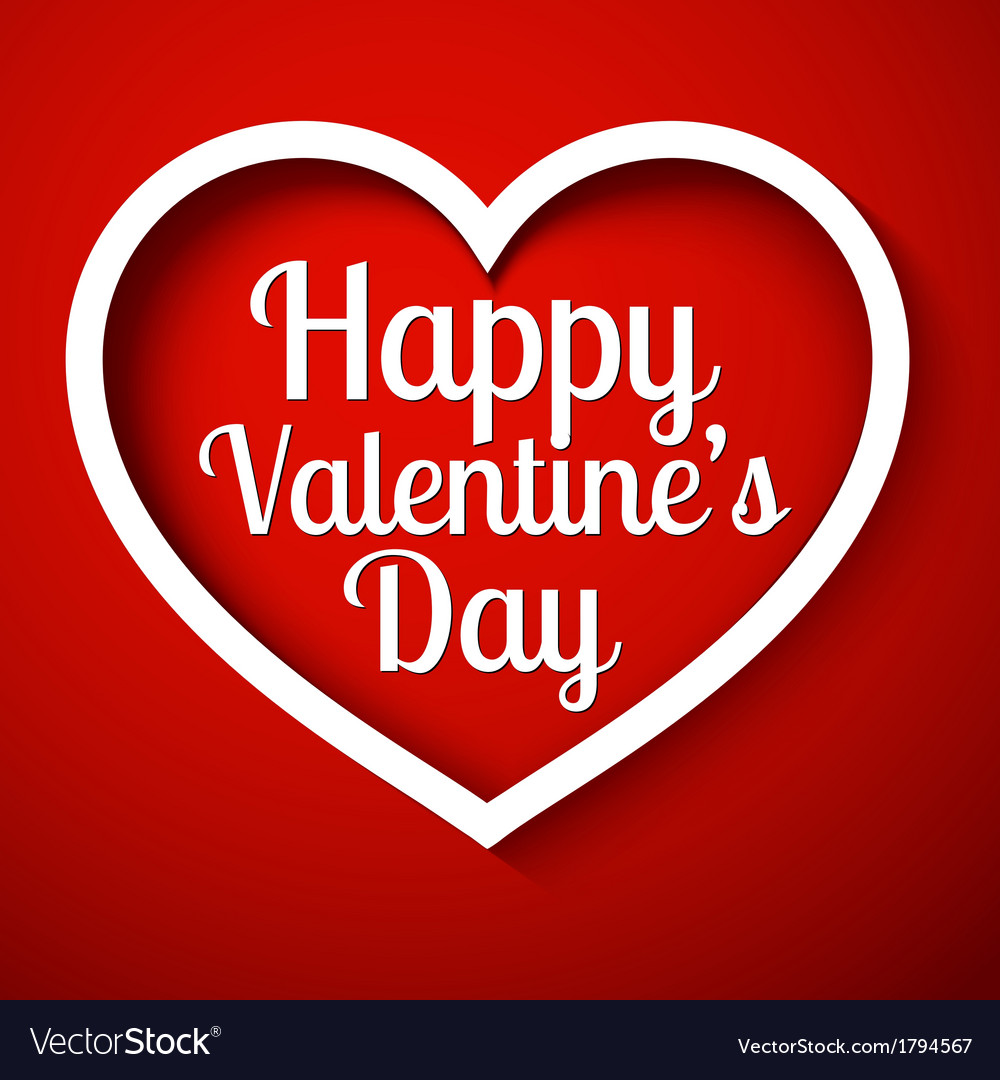 Happy valentines day Royalty Free Vector Image