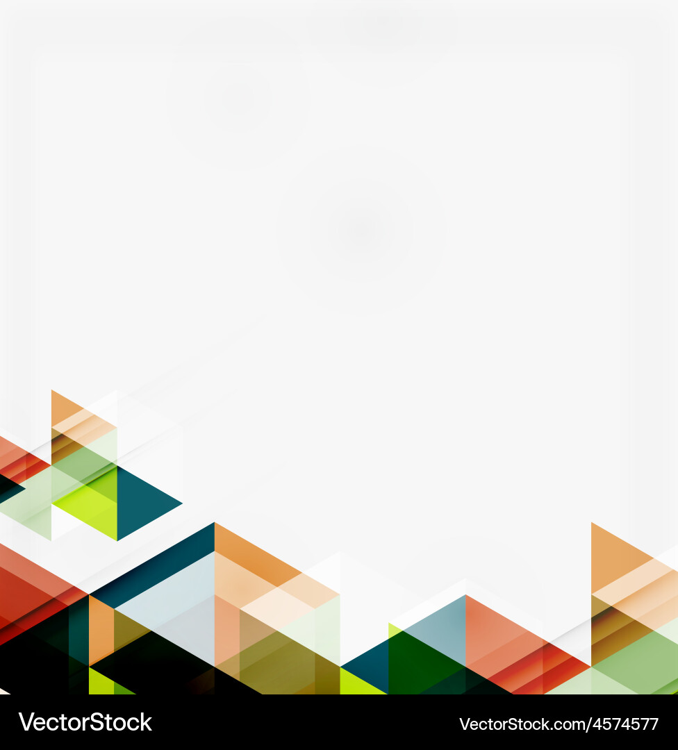 Abstract geometric background modern overlapping Vector Image