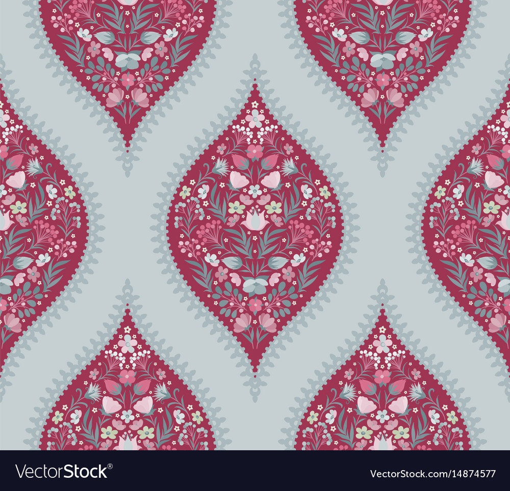 Boho flower pattern