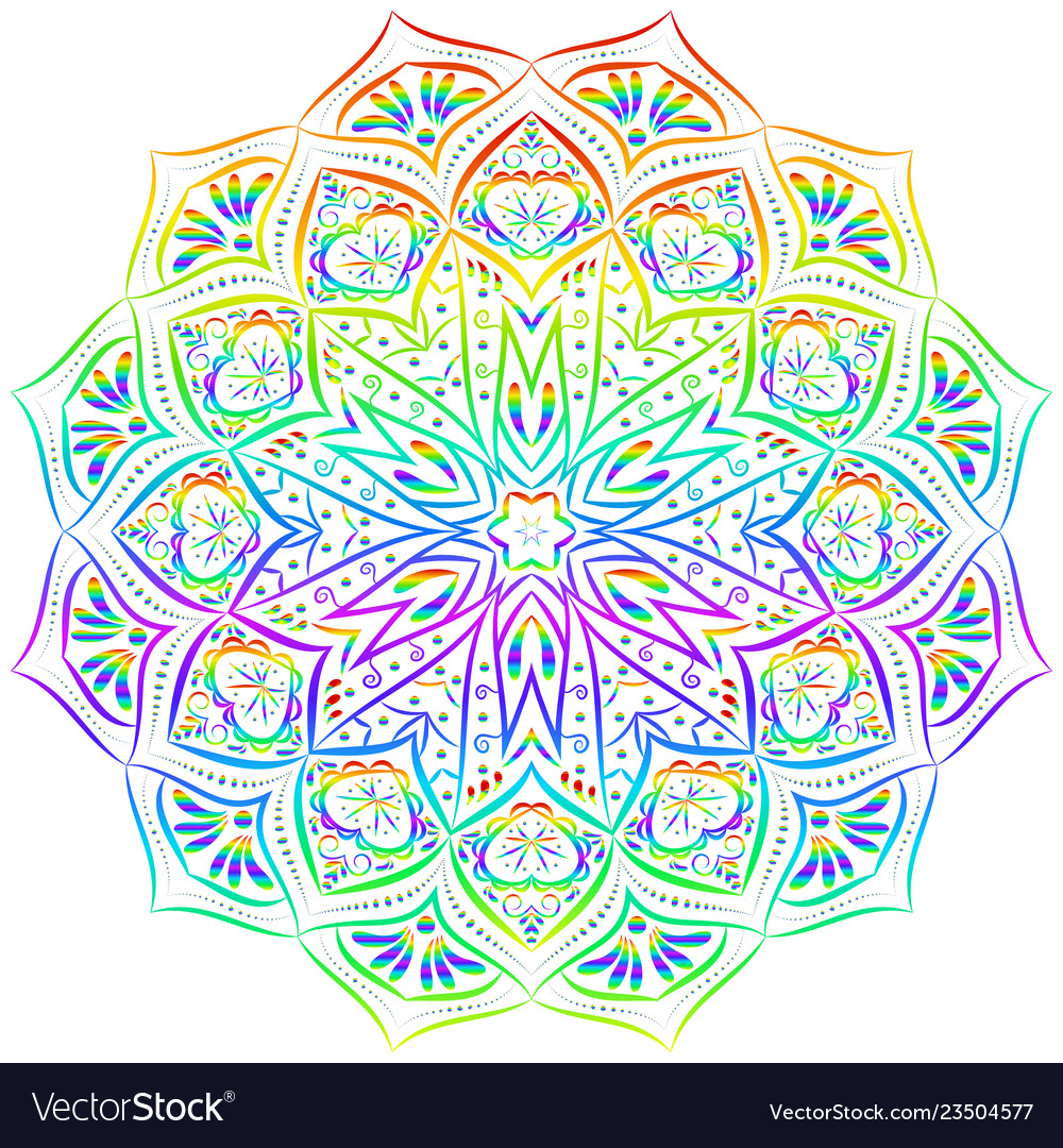 Free Free Rainbow Mandala Svg Free 796 SVG PNG EPS DXF File