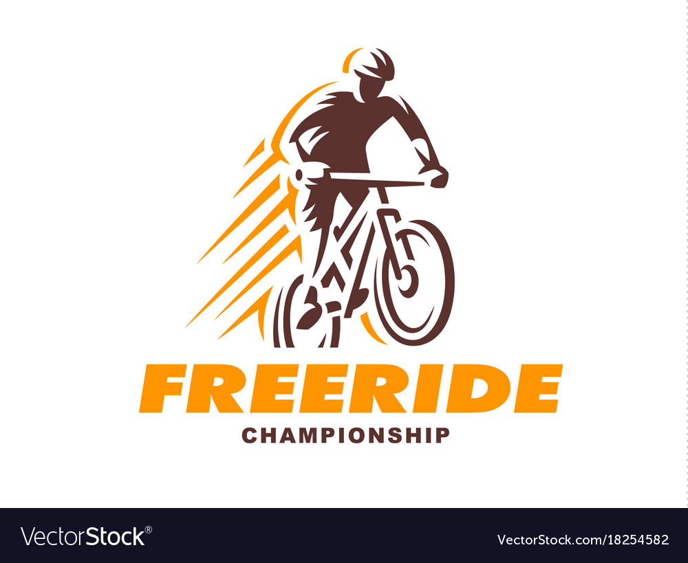 Vintage and modern biking logo badges Royalty Free Vector