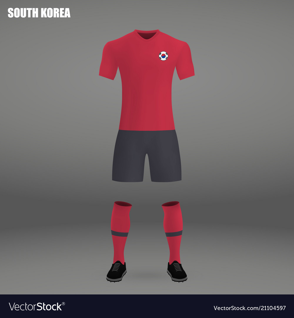 south korea soccer kit