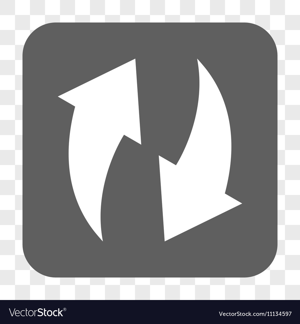 Refresh rounded square button