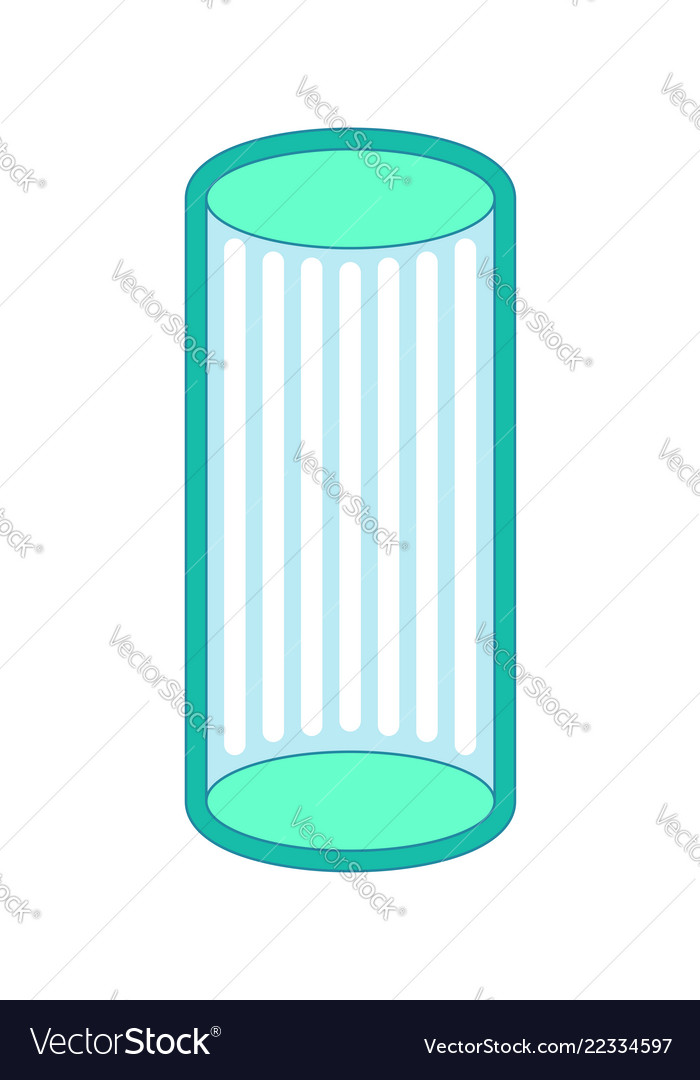 Solarium is vertical isolated apparatus