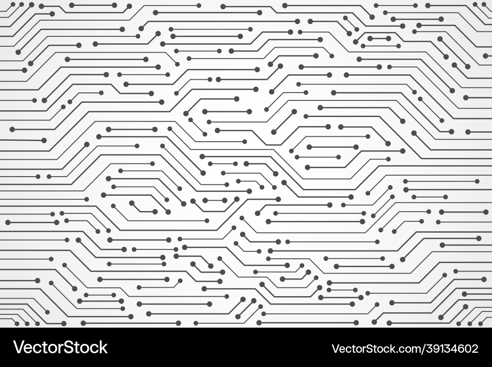 Abstract technology background circuit board Vector Image