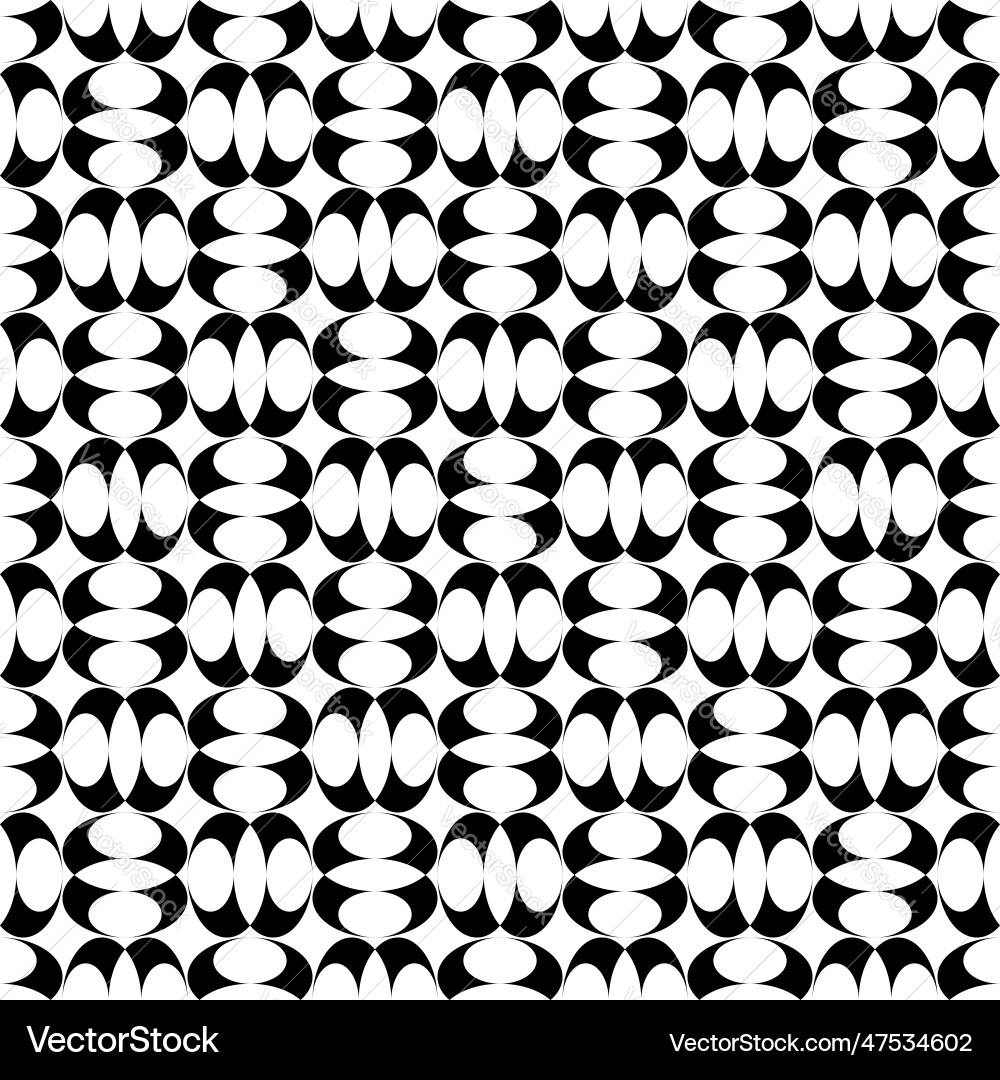 Black and white seamless pattern Royalty Free Vector Image