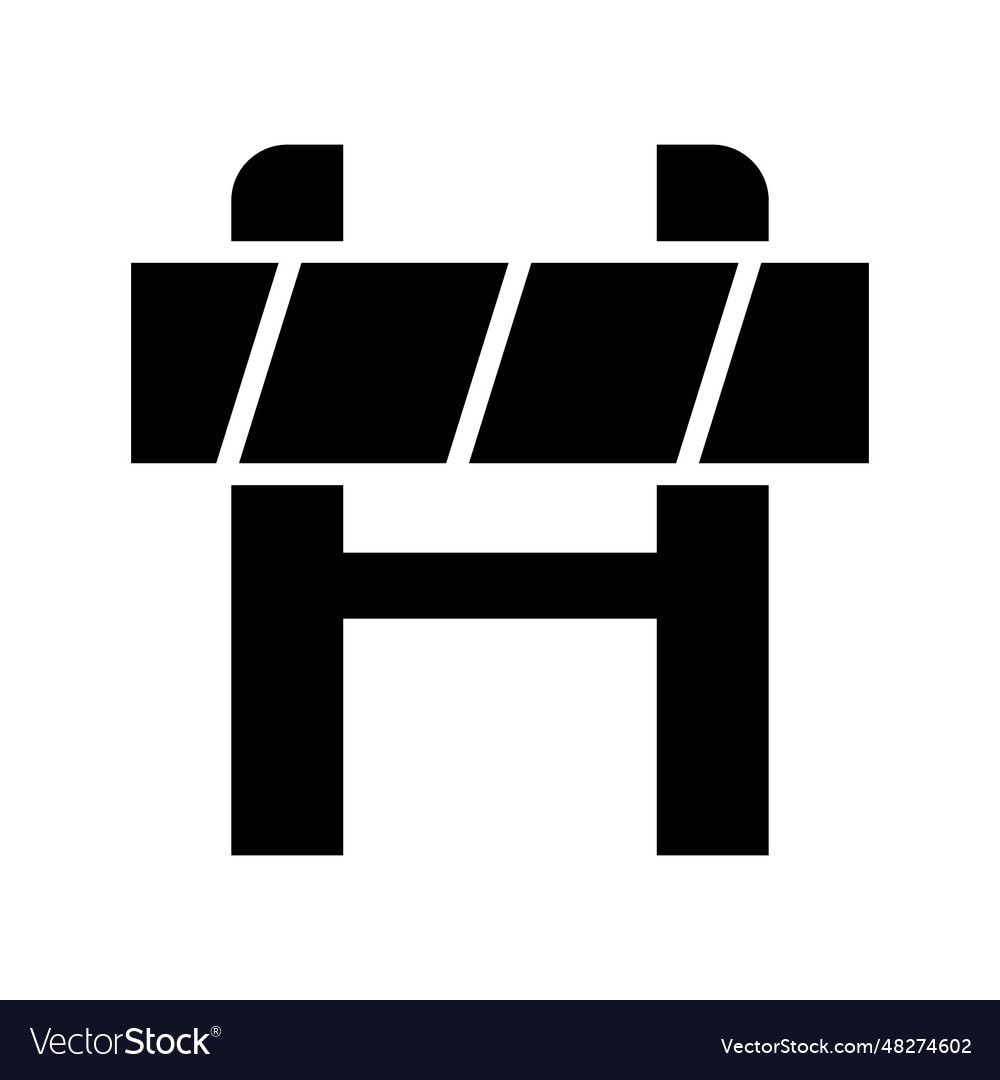 Block icon Royalty Free Vector Image - VectorStock