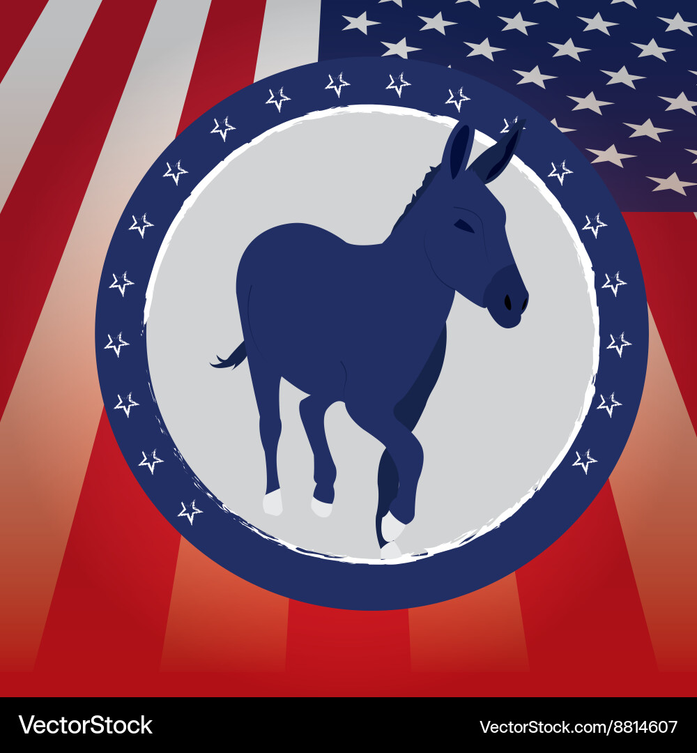Democrat Royalty Free Vector Image - VectorStock