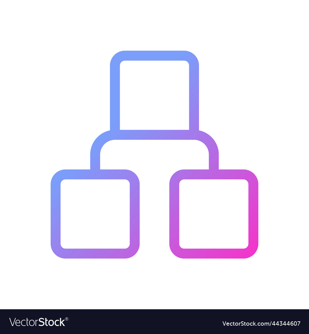 Infographic blocks pixel perfect gradient linear vector image Infographic blocks pixel perfect gradient linear