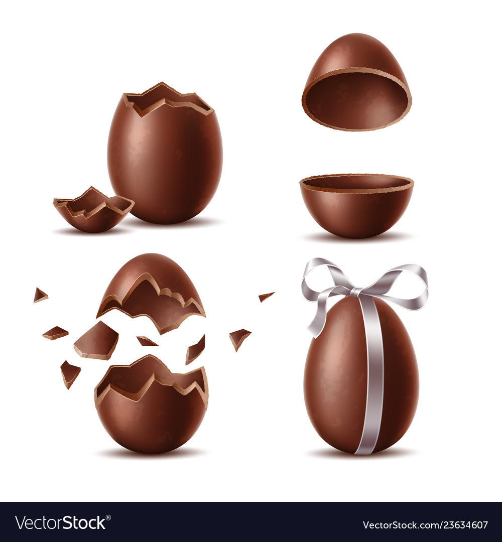 100,000 Chocolate egg Vector Images