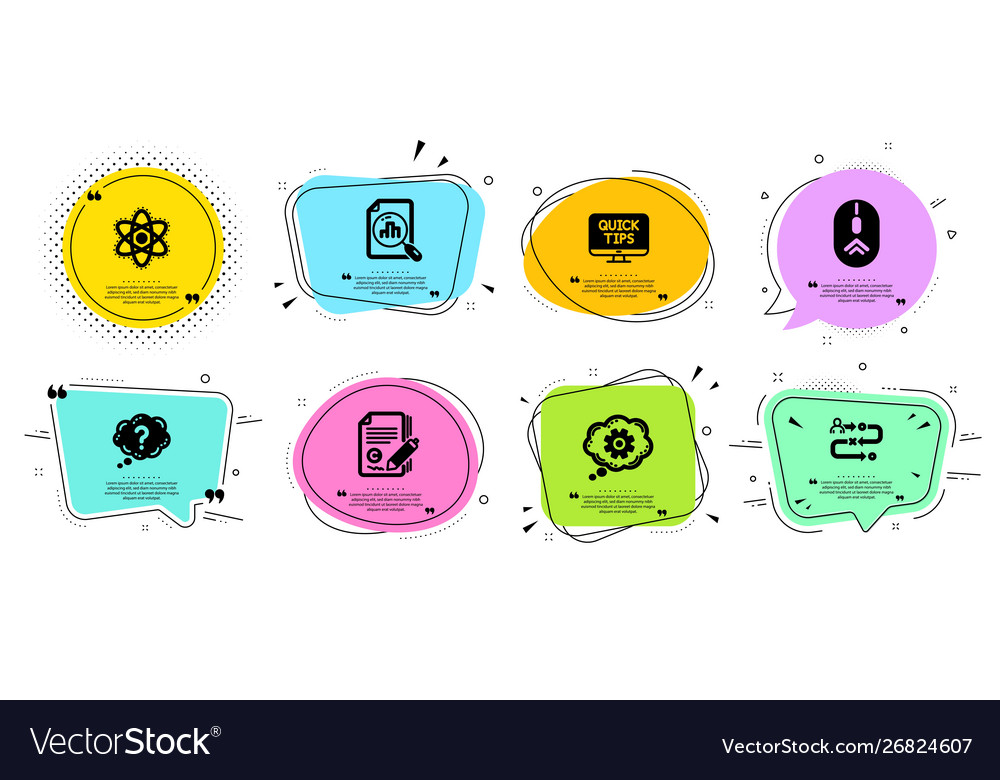 Web tutorials analytics graph and swipe up icons vector image Web tutorials analytics graph and swipe up icons