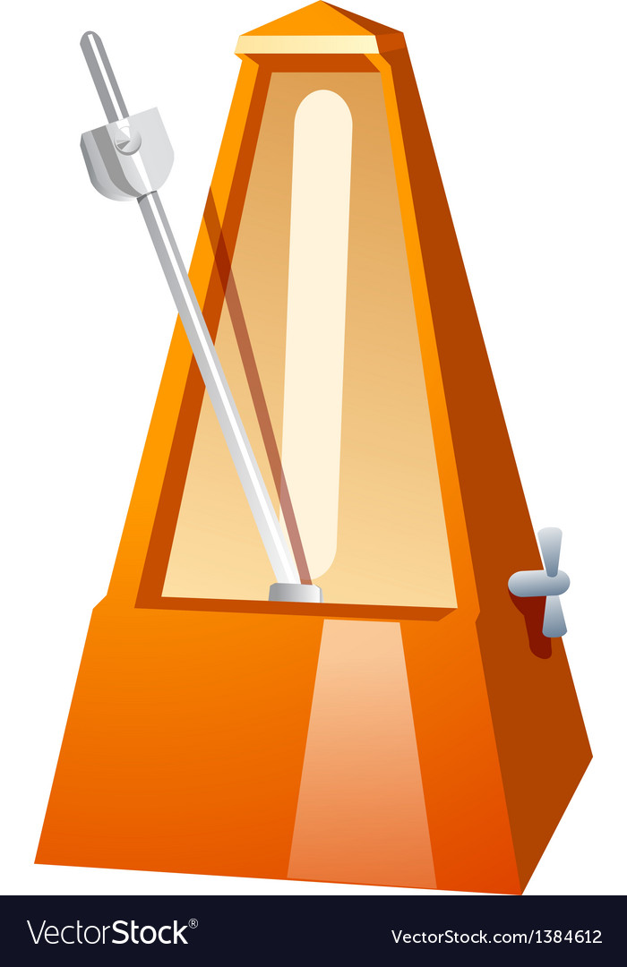 Icon metronome Royalty Free Vector Image VectorStock