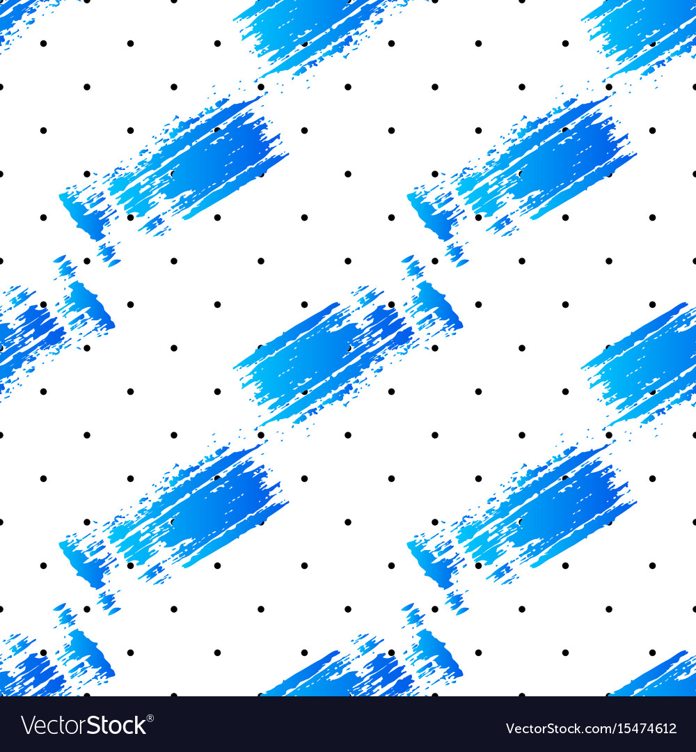 Seamless pattern with brush stripes