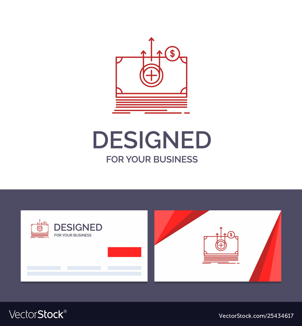 Creative business card and logo template money