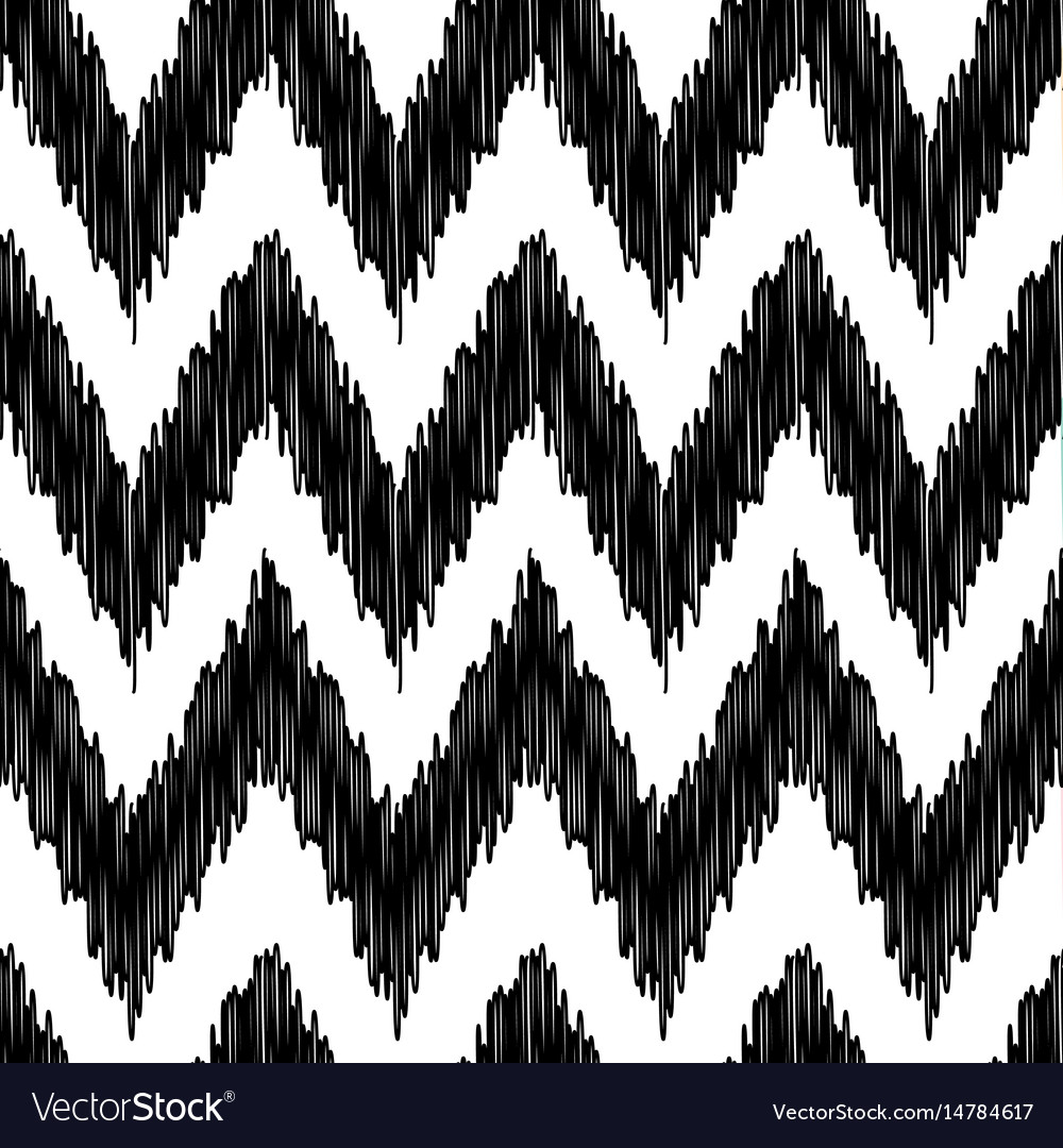 Seamless modern zigzag background pattern