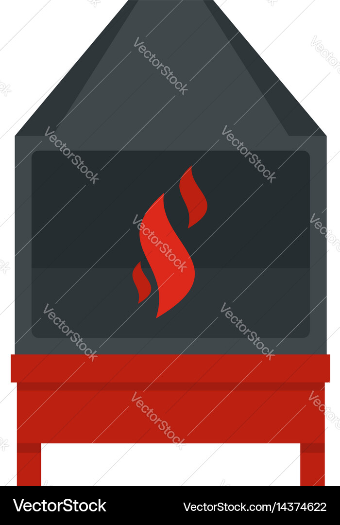 Blacksmith icon isolated Royalty Free Vector Image