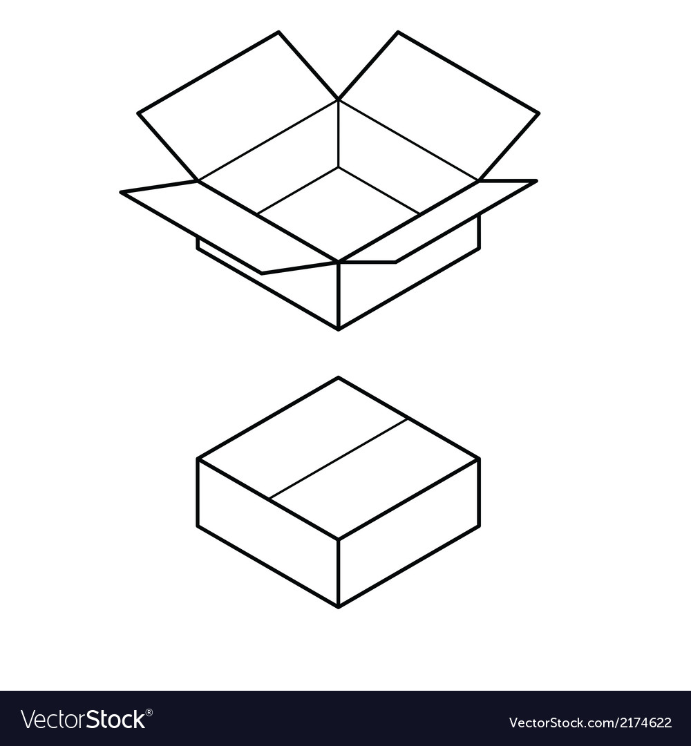 Box Royalty Free Vector Image - VectorStock
