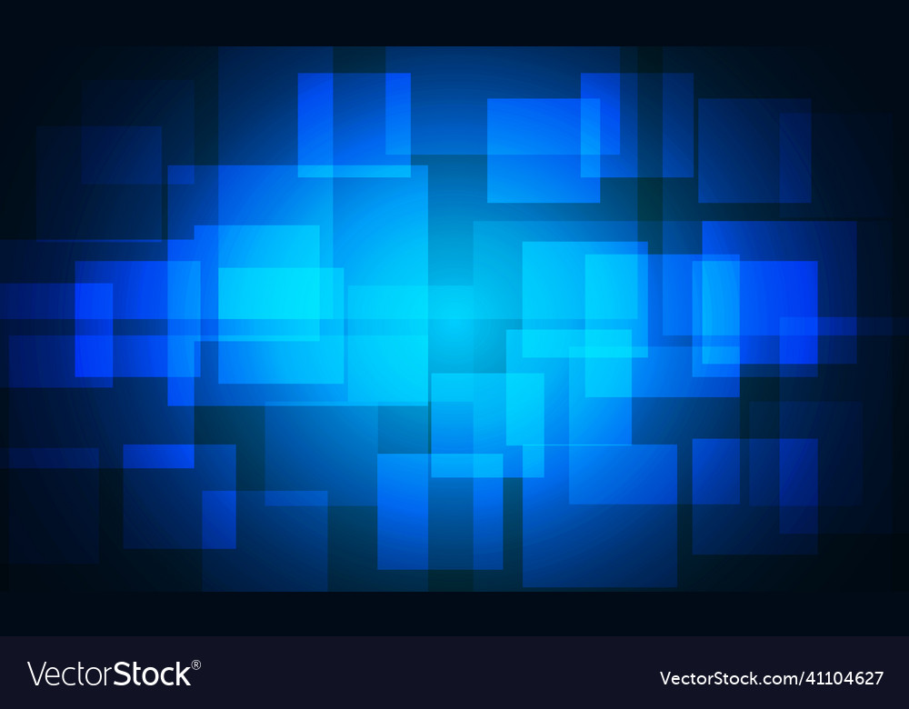 Abstract technology background with dark blue