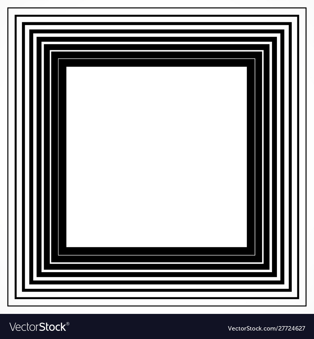 Black and white squares striped background Vector Image