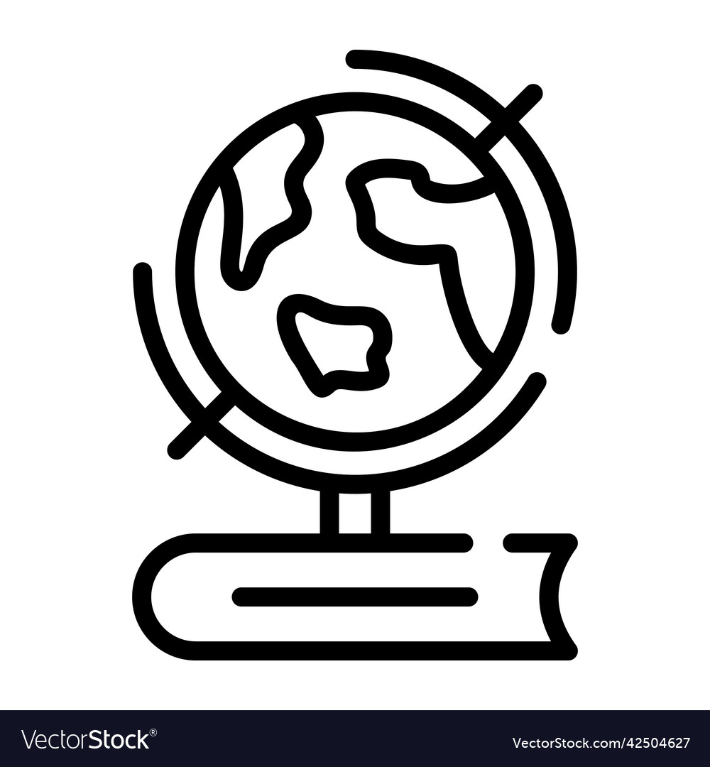 Geography Royalty Free Vector Image Vectorstock 7992