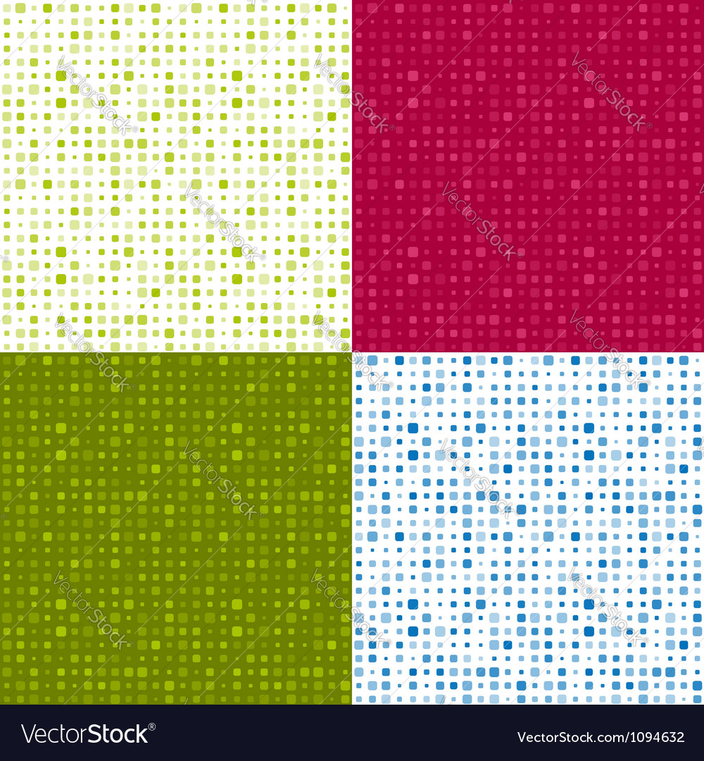 Set of seamless patterns