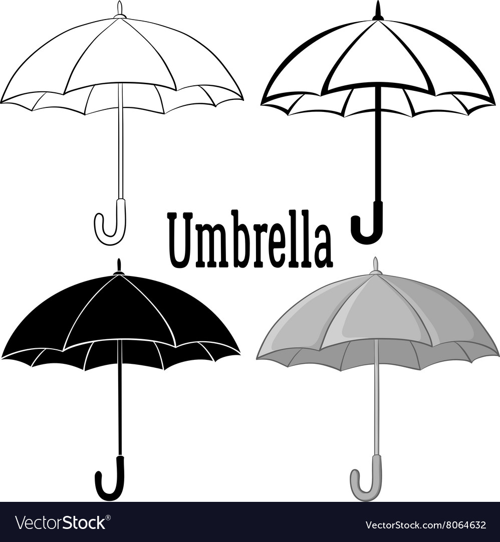 Umbrella symbol set