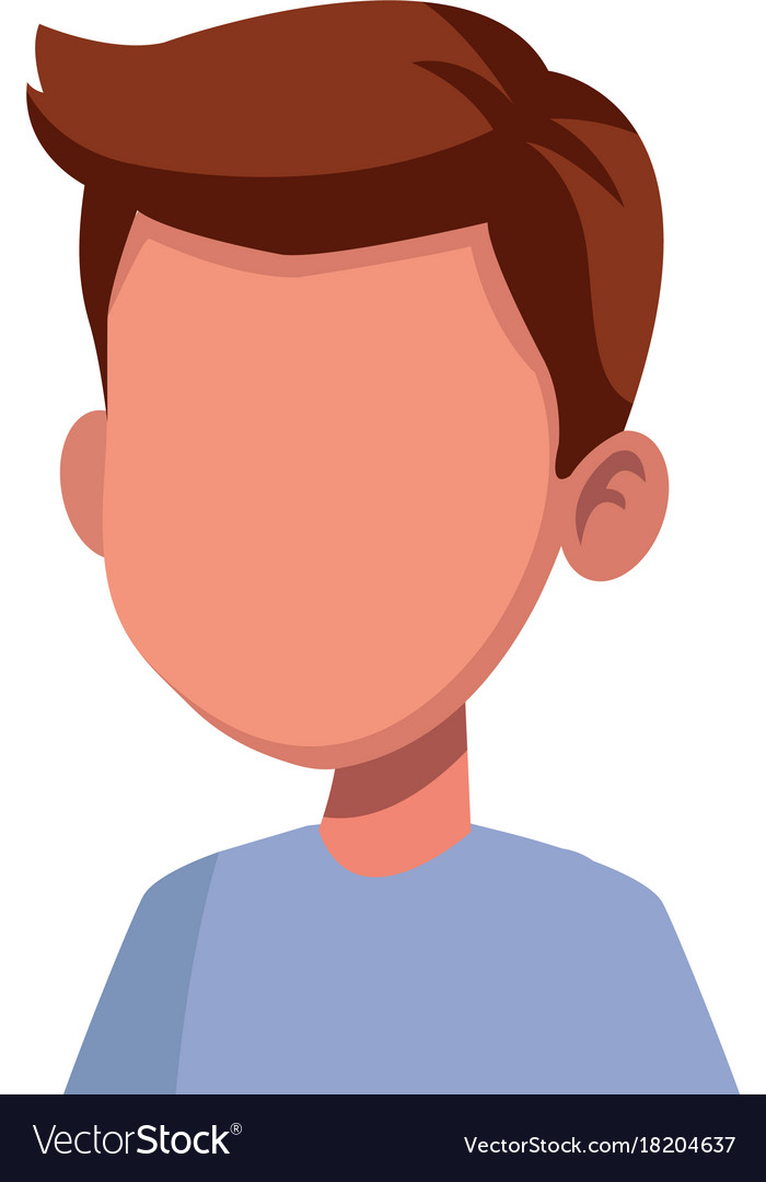 Cartoon Face Less Portrait Faceless Man Stock Illustrations – 26,226