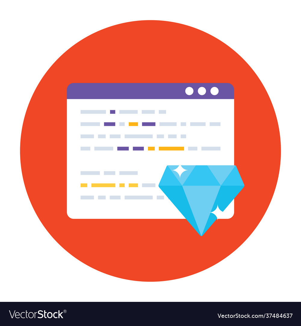 Clean code Royalty Free Vector Image - VectorStock