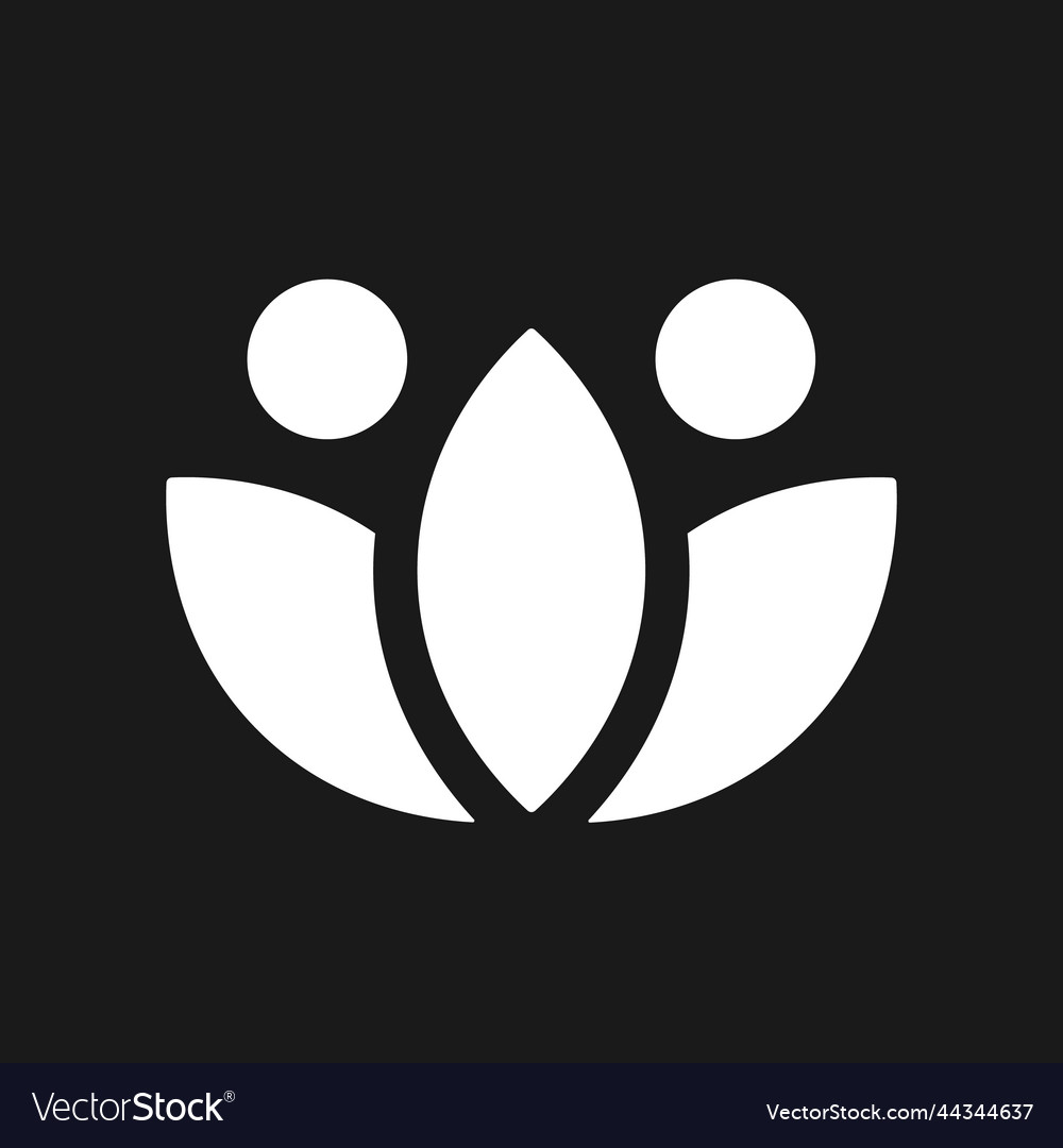 Lotus dark mode glyph ui icon