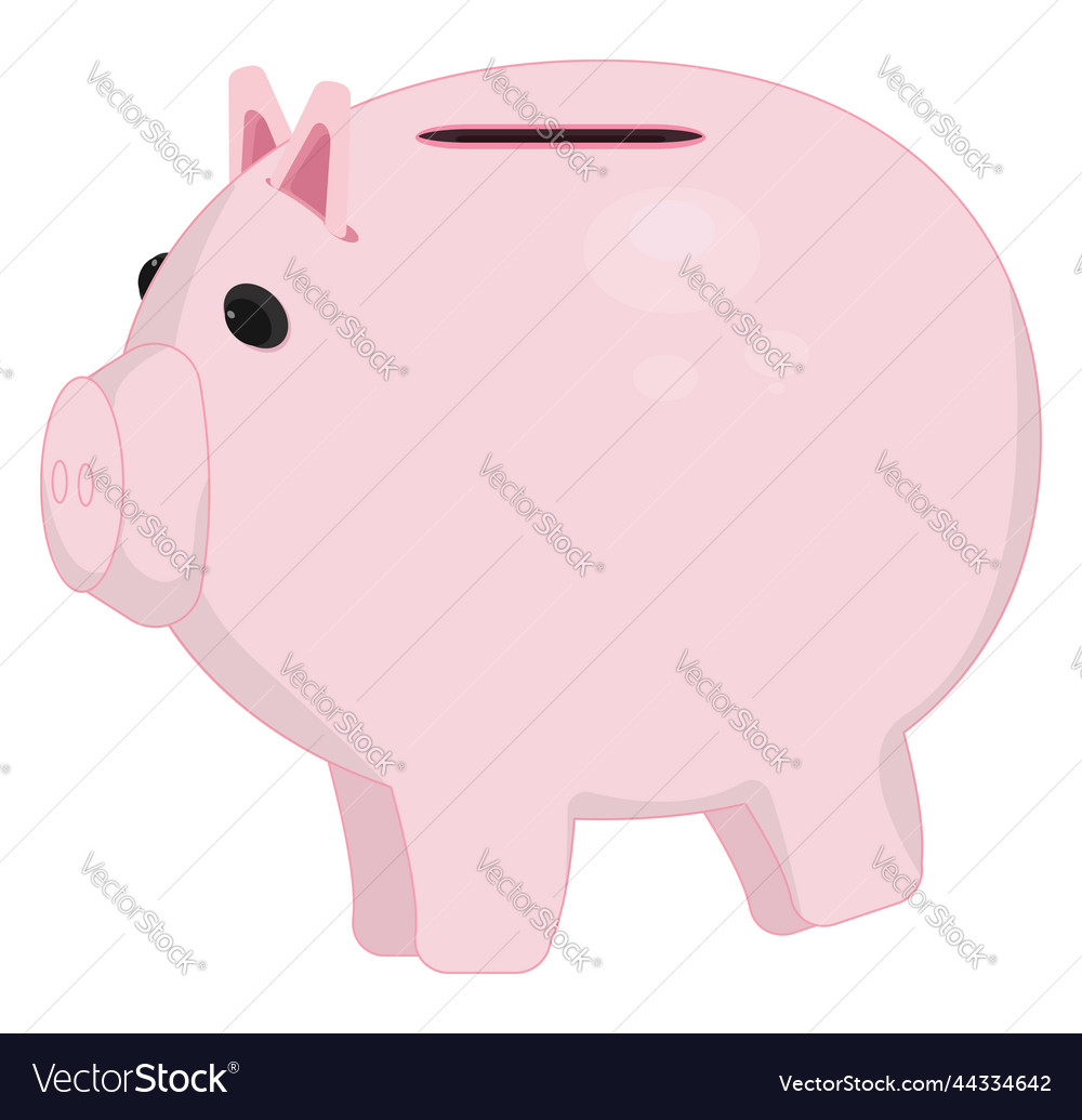 Piggy Royalty Free Vector Image - VectorStock