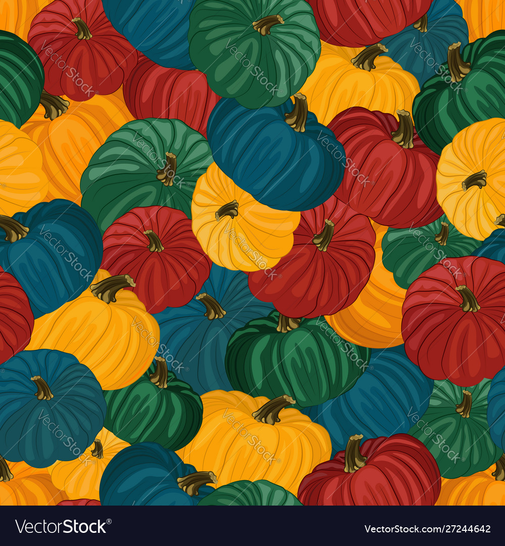 Seamless pattern with image colorful
