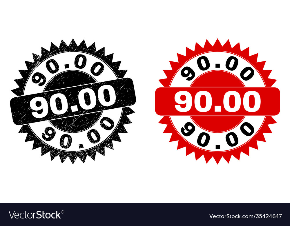 9000 black rosette watermark with rubber texture