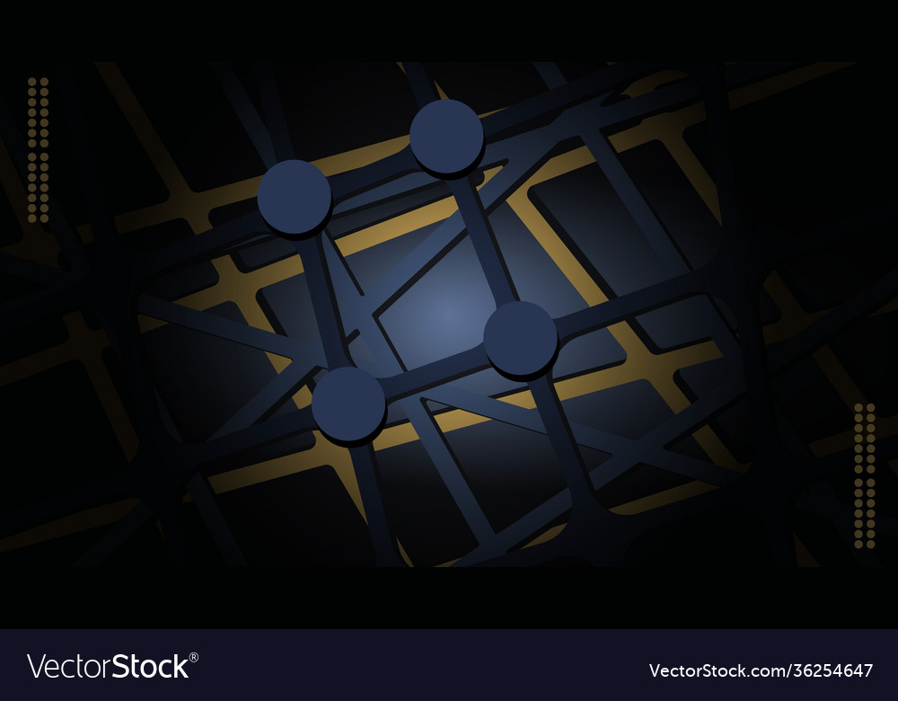 Abstrakt geometrische Linienmuster Kontrast